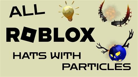Roblox particle hats - Nov 3, 2022 · particlesSystem. Check out particlesSystem. It’s one of the millions of unique, user-generated 3D experiences created on Roblox. and Here are some showcases of the possibilities: To make a particle system simply install the plugin and open it in your game. Select a basepart or attachment and click the “Create” button. 
